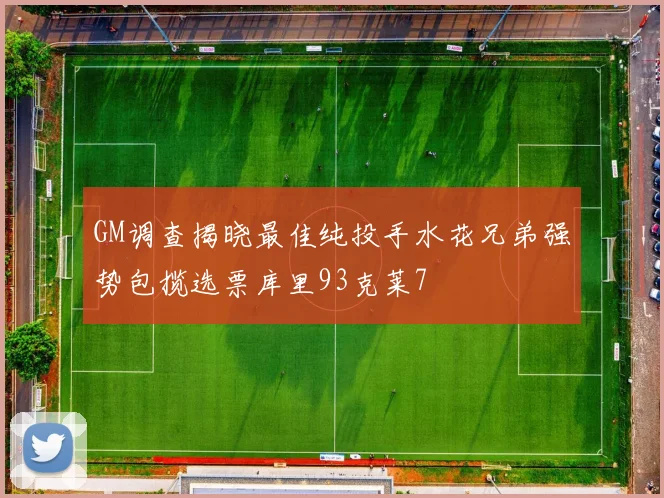 GM调查揭晓最佳纯投手水花兄弟强势包揽选票库里93克莱7